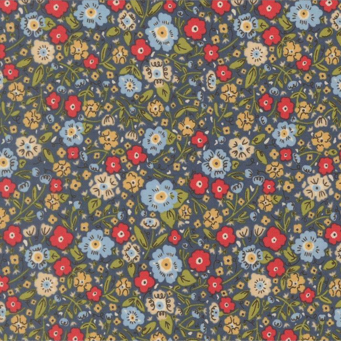 Moda The Henhouse Denim Ditzy