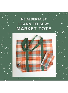 Chloe Costello TWO SPOTS LEFT! Friday, April 3rd, 5:30pm-8:30pm - Learn to Sew: Foldable Market Tote