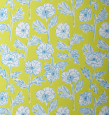 Cloud 9 Fabrics Nice Nice Painted Poppies Lime