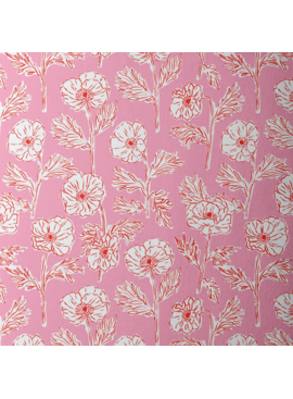 Cloud 9 Fabrics Nice Nice Painted Poppies Pink
