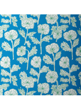 Cloud 9 Fabrics Nice Nice Painted Poppies Blue