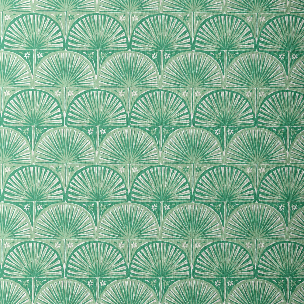 Cloud 9 Fabrics Nice Nice Fan Palm Scallop Green
