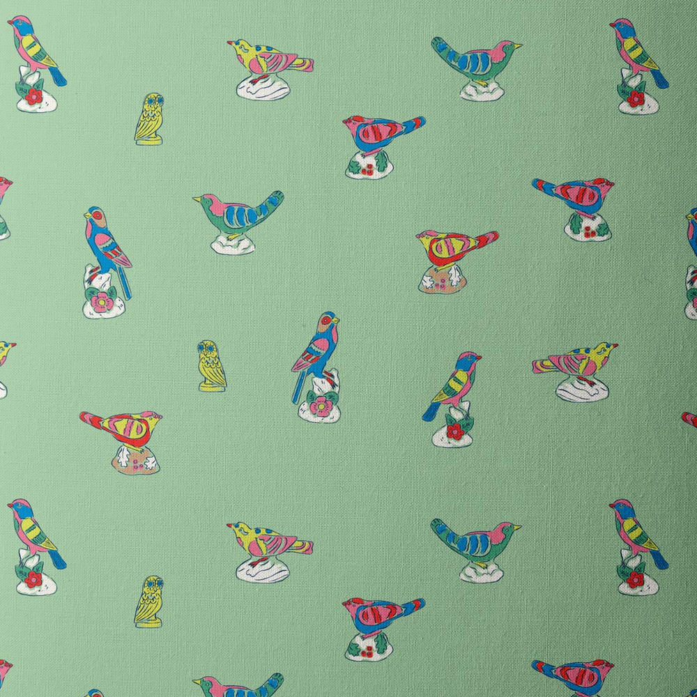 Cloud 9 Fabrics Nice Nice Antique Birds