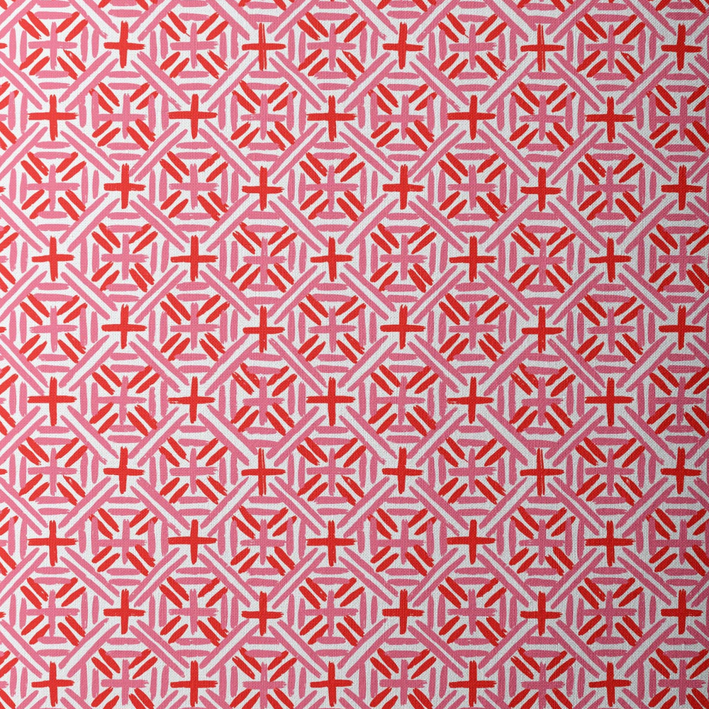 Cloud 9 Fabrics Nice Nice Cafe Weave Red