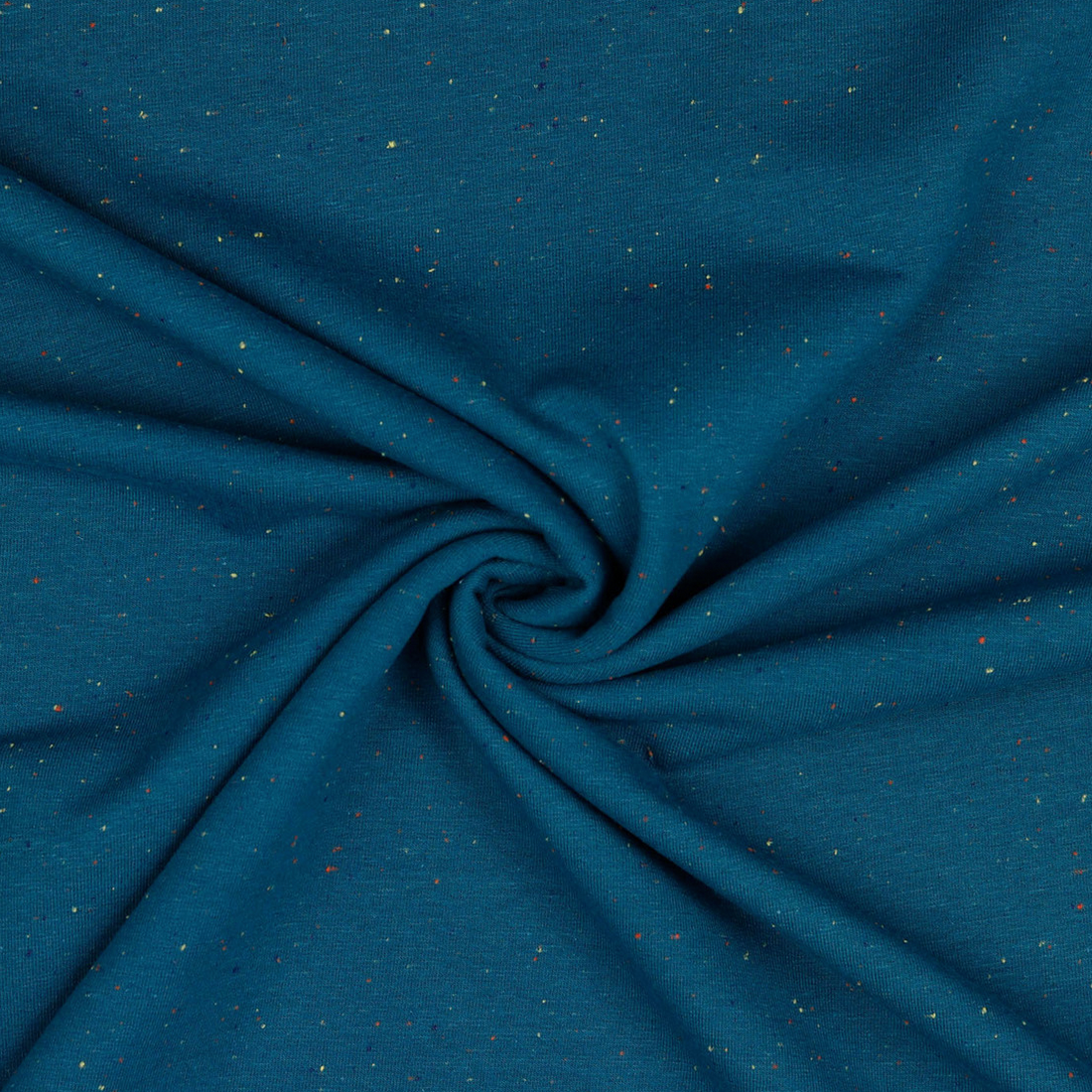 Verhees Cosy Colors Speckled Knit Petrol