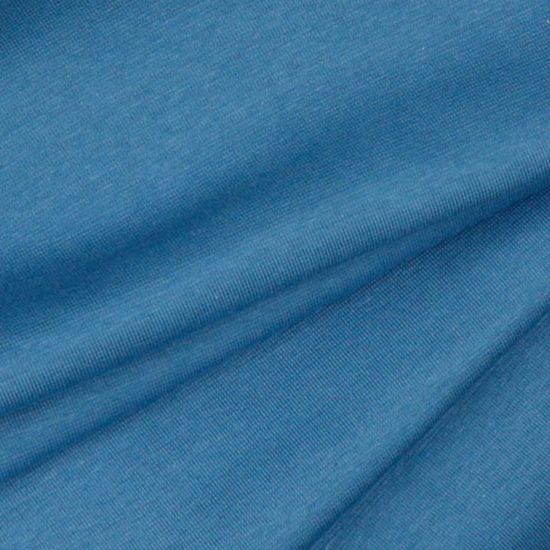 Verhees Tube Ribbing Knit Blue