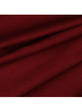 Verhees Tube Ribbing Knit Dark Red