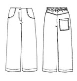 Tessuti Tessuti Alba Pants Pattern
