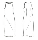 Tessuti Alessi Bias Dress