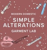 Colleen Connolly Garment Lab: Simple Alterations, Fridays, May 15th & 22nd, 1:30pm-4:30pm