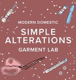 Colleen Connolly THREE SPOTS LEFT! Garment Lab: Simple Alterations, Fridays, May 15th & 22nd, 1:30pm-4:30pm