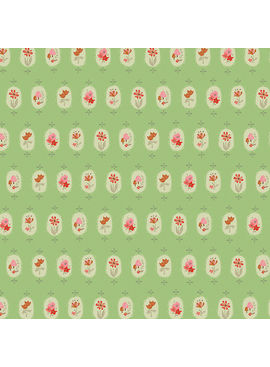 Art Gallery Minimo by Amy Sinibaldi Prairie Dot Pistachio