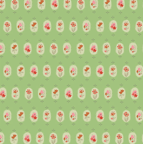 Art Gallery Minimo by Amy Sinibaldi Prairie Dot Pistachio