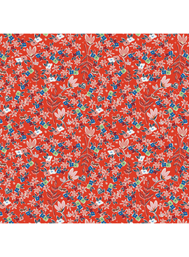 Art Gallery Minimo by Amy Sinibaldi Garden of Dreams Crimson