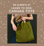 Rachel Halse Learn to Sew: Canvas Tote, Friday, May 15th, 5:30pm-9pm