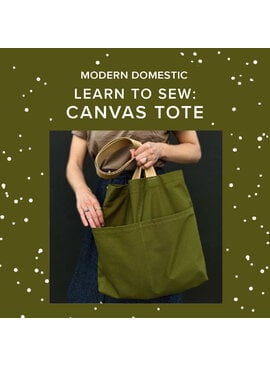 Rachel Halse CLASS FULL! Friday, May 15th, 5:30pm-9pm - Learn to Sew: Canvas Tote