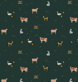 Rifle Paper Co Gracie by Rifle Paper Co. Farm Animals Evergreen