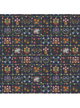 Rifle Paper Co Gracie by Rifle Paper Co. Garden Album Navy