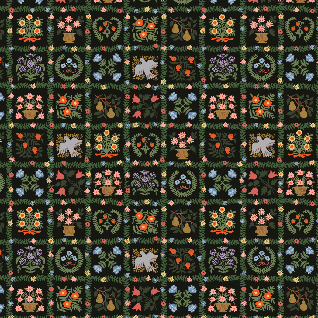 Rifle Paper Co Gracie by Rifle Paper Co. Garden Album Black