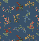 Rifle Paper Co Gracie by Rifle Paper Co. Floral Amelia Sapphire