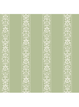 Rifle Paper Co Gracie by Rifle Paper Co. Estee Stripe Sage