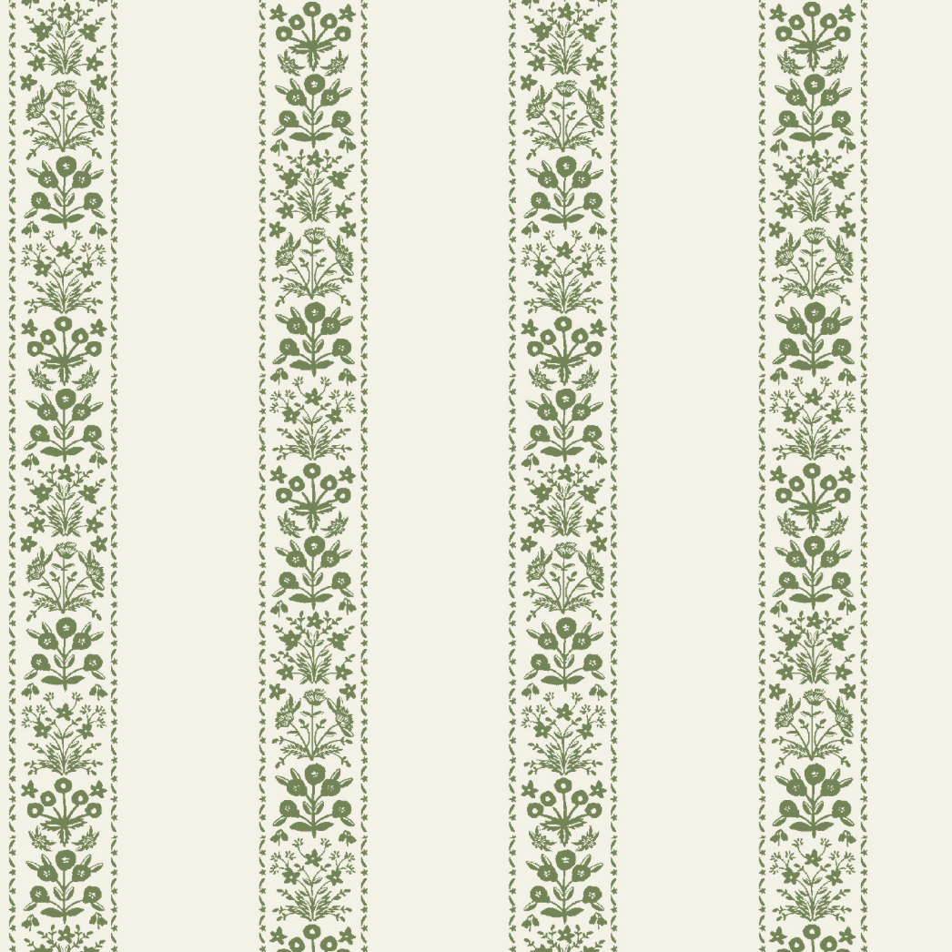 Rifle Paper Co Gracie by Rifle Paper Co. Estee Stripe Cream