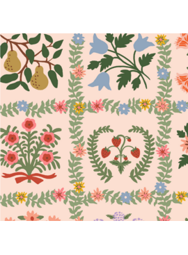 Rifle Paper Co Gracie by Rifle Paper Co. Pink Canvas