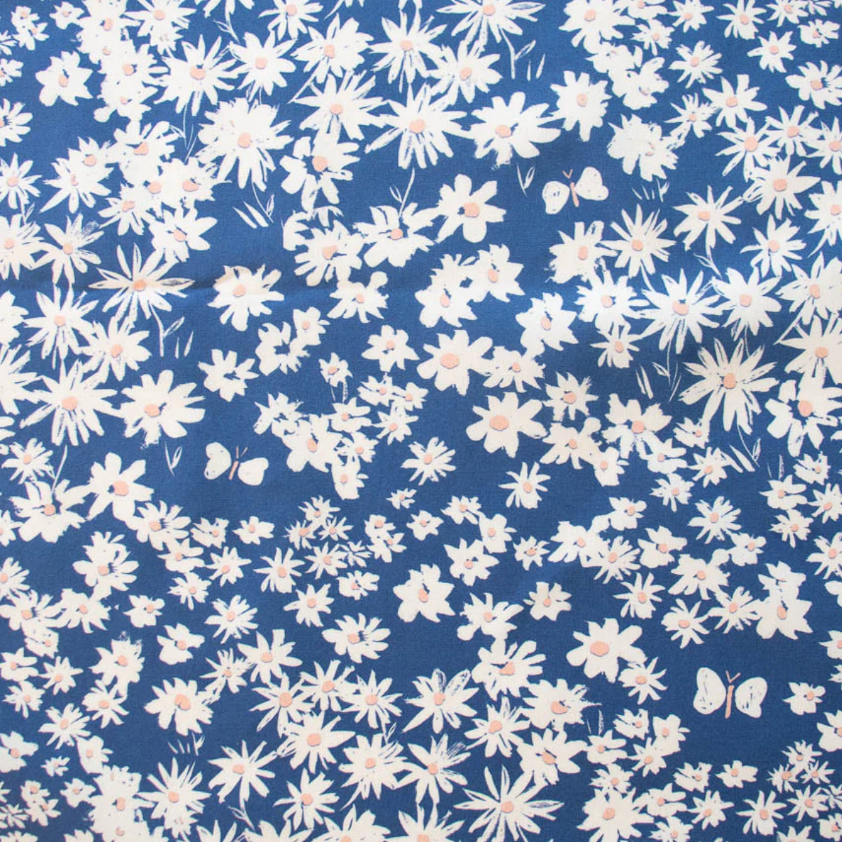 Birch Fabrics Homestead Daisy Bed Storm Poplin