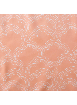 Birch Fabrics Homestead Clouds Apricot Poplin