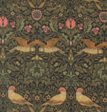 Moda Morris Muse Birds Damask Ebony
