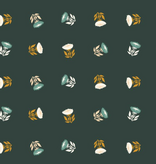 Cloud 9 Fabrics Kindred Comforts by Tanya Celia Waltz Pine Green