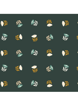 Cloud 9 Fabrics Kindred Comforts by Tanya Celia Waltz Pine Green