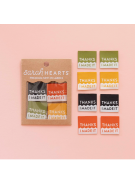 Sarah Hearts Sarah Hearts "Thanks I Made It" Labels