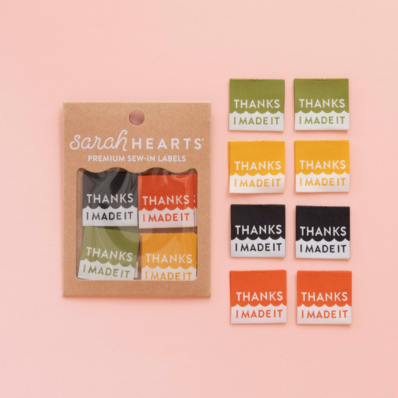 Sarah Hearts Sarah Hearts "Thanks I Made It" Labels