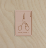 Kohamche Thanks I Made It Sticker