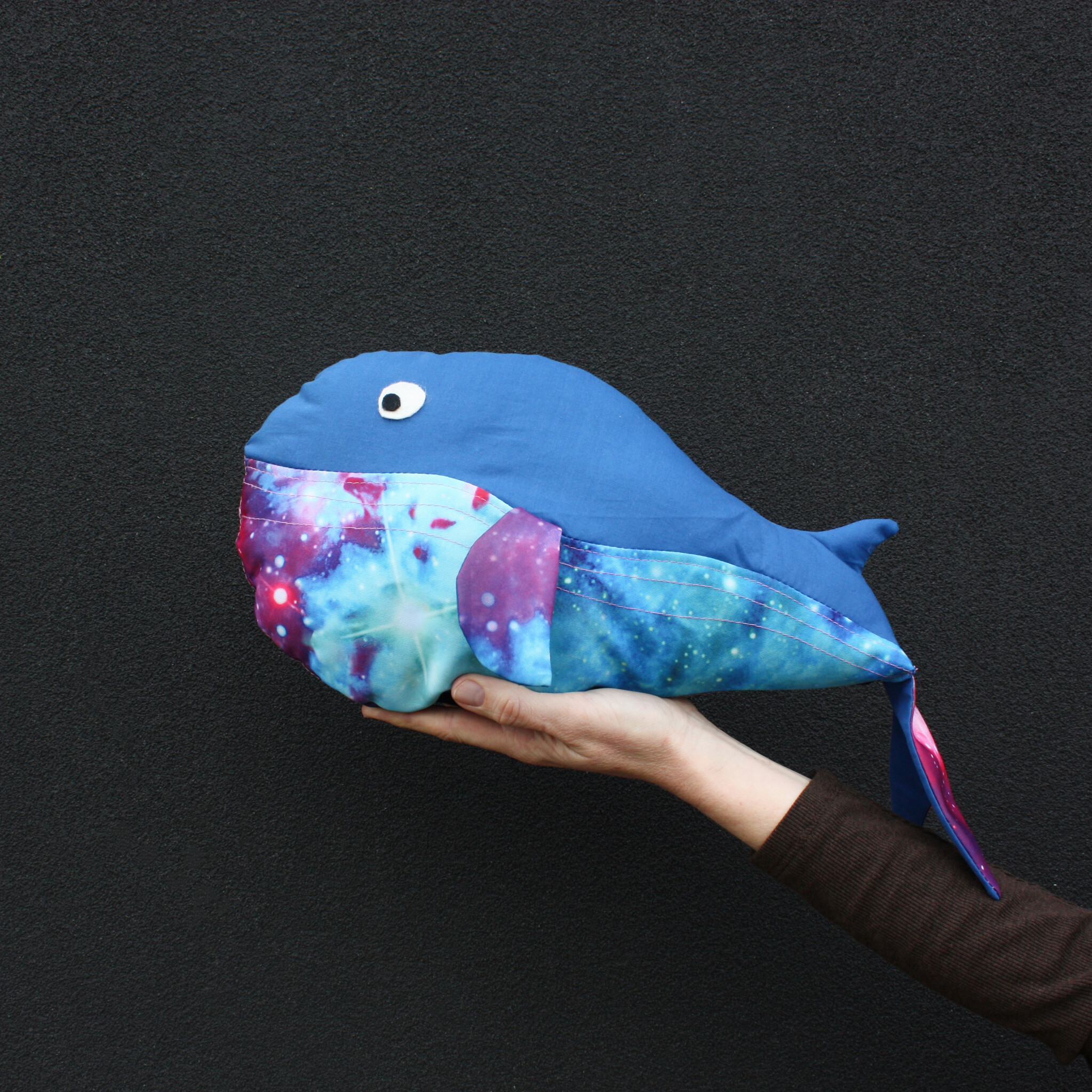 Vivien Wise THREE SPOTS LEFT! Kids (8-18 yrs) Summer Sewing: Whale Stuffie Friday, June 26th, 10am-1pm