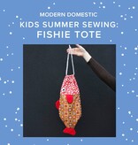 Vivien Wise ONE SPOT LEFT! Kids (8-18 yrs) Summer Sewing: Fishie Tote Friday, August 7th, 10am-1pm