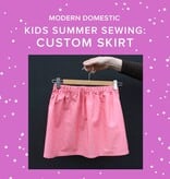 Cath Hall Kids (8-18 yrs) Summer Sewing: Custom Skirt Thursday, July 16th, 10am-1pm