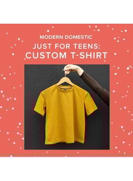 Aliya Hoff-Vanoni Monday, June 22nd - Thursday, June 25th, 10am-12pm - Summer Teens (13-18 yrs) Intro to Garment Sewing: T-Shirt