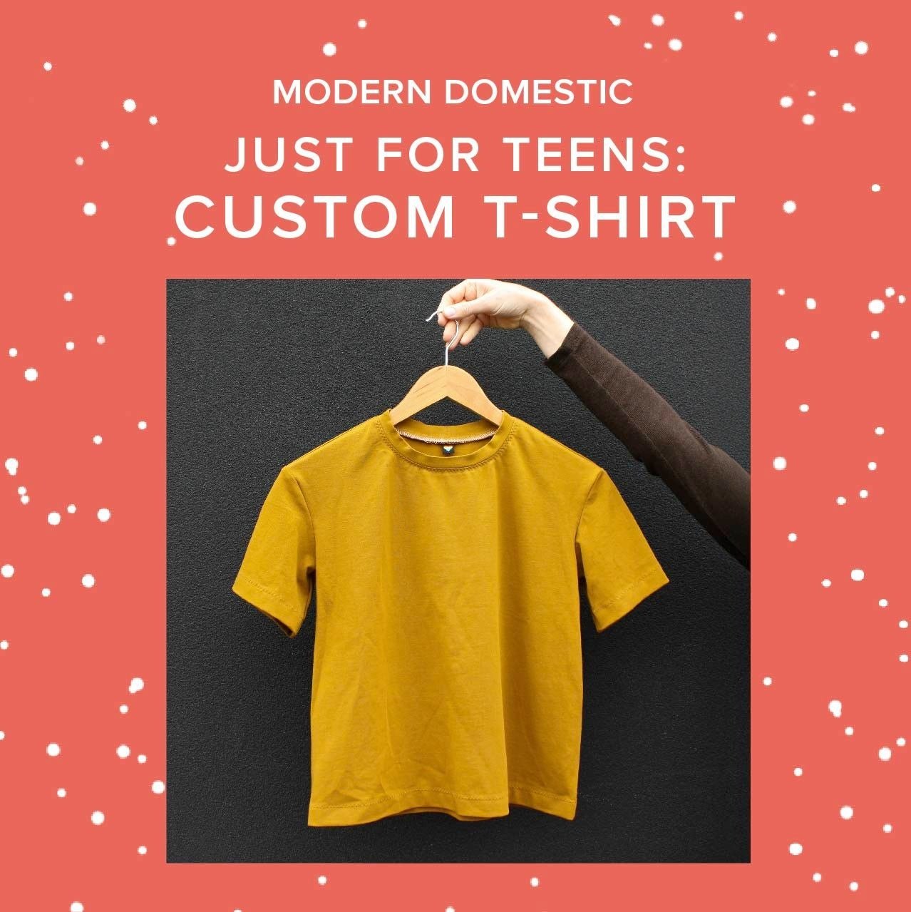 Aliya Hoff-Vanoni Summer Teens (13-18 yrs) Intro to Garment Sewing: T-Shirt, Monday, June 22nd - Thursday, June 25th, 10am-12pm