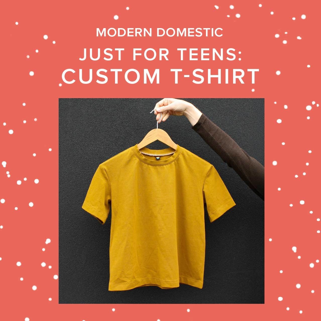 Aliya Hoff-Vanoni TWO SPOTS LEFT! Summer Teens (13-18 yrs) Intro to Garment Sewing: T-Shirt, Monday, July 20th - Thursday, July 23rd, 10am-12pm