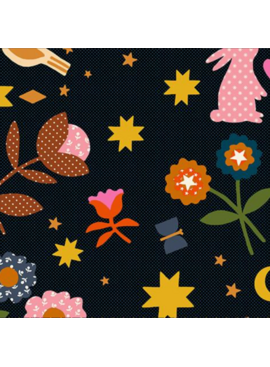 Ruby Star Society Mystic Fable Collage Soft Black