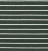 Verhees Stretch Terry Toweling Striped Sage/Ecru