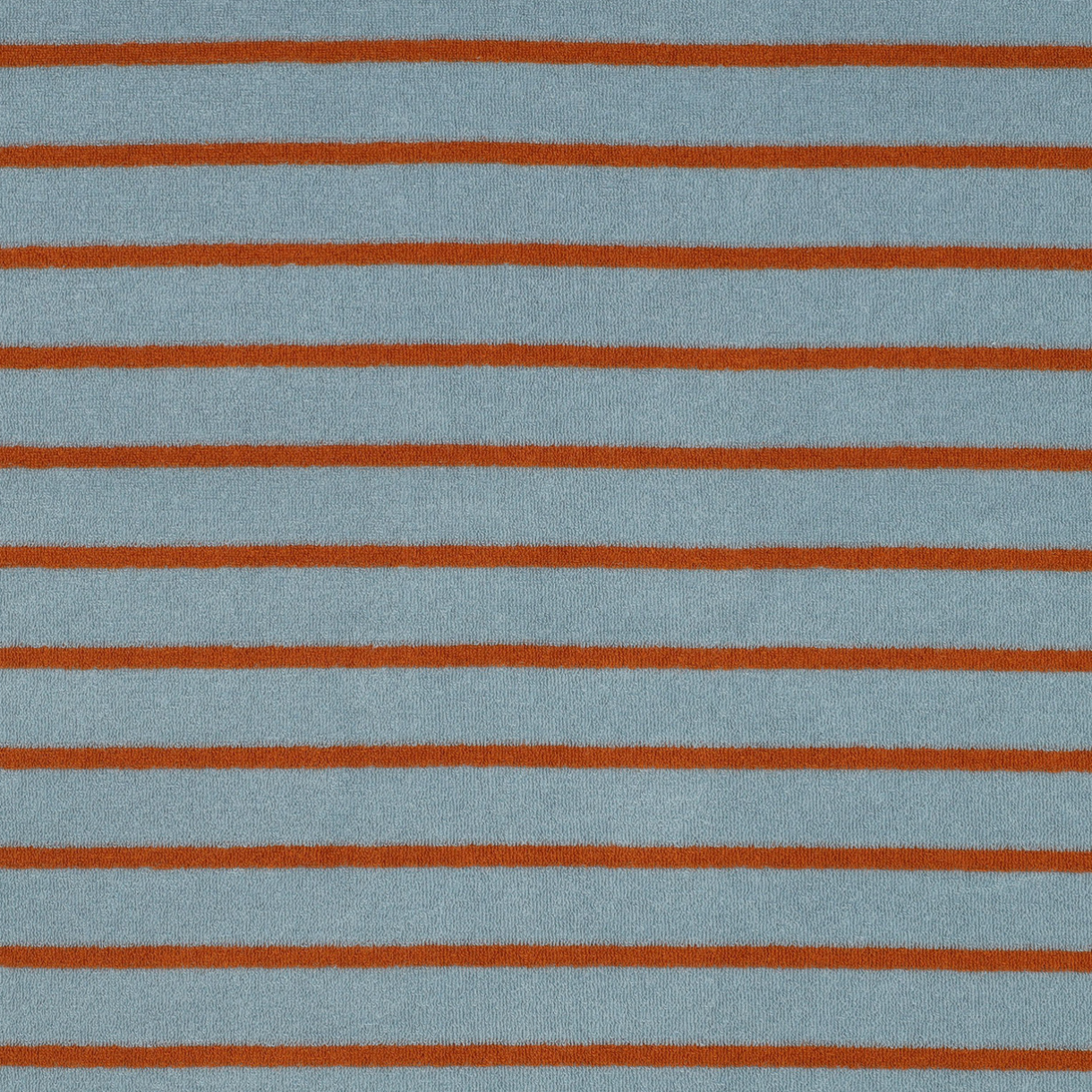 Verhees Stretch Terry Toweling Striped Blue/Brown