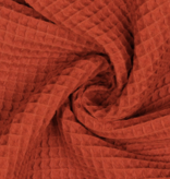 Verhees Cotton Waffle Terracotta