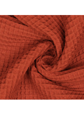 Verhees Cotton Waffle Terracotta