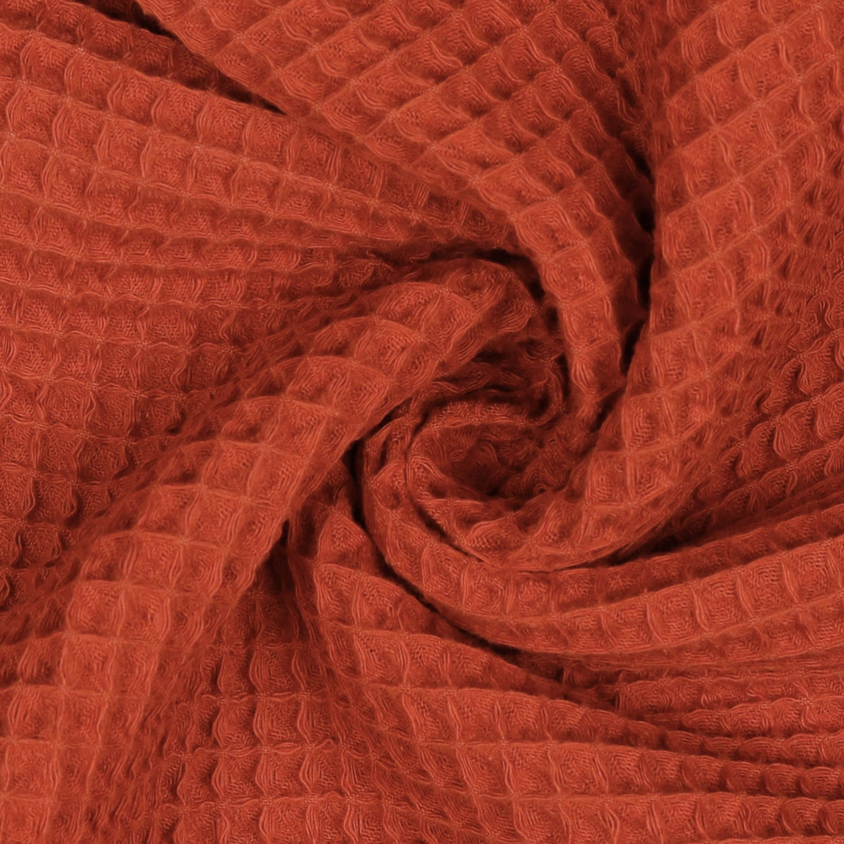 Verhees Cotton Waffle Terracotta