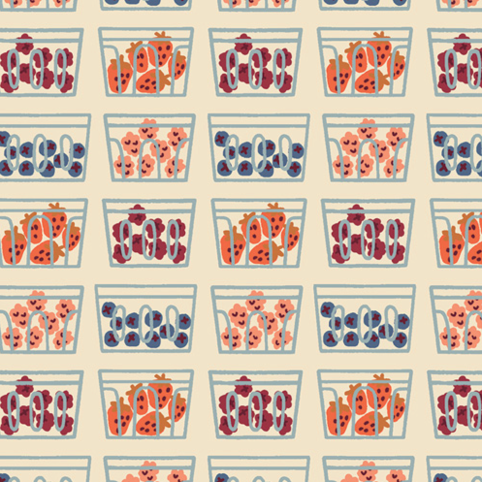 Art Gallery Summer Homestead Picking Berries