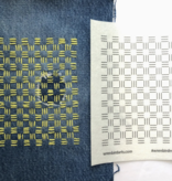 Wren Bird Arts Mending Embroidery Transfers #4 Green