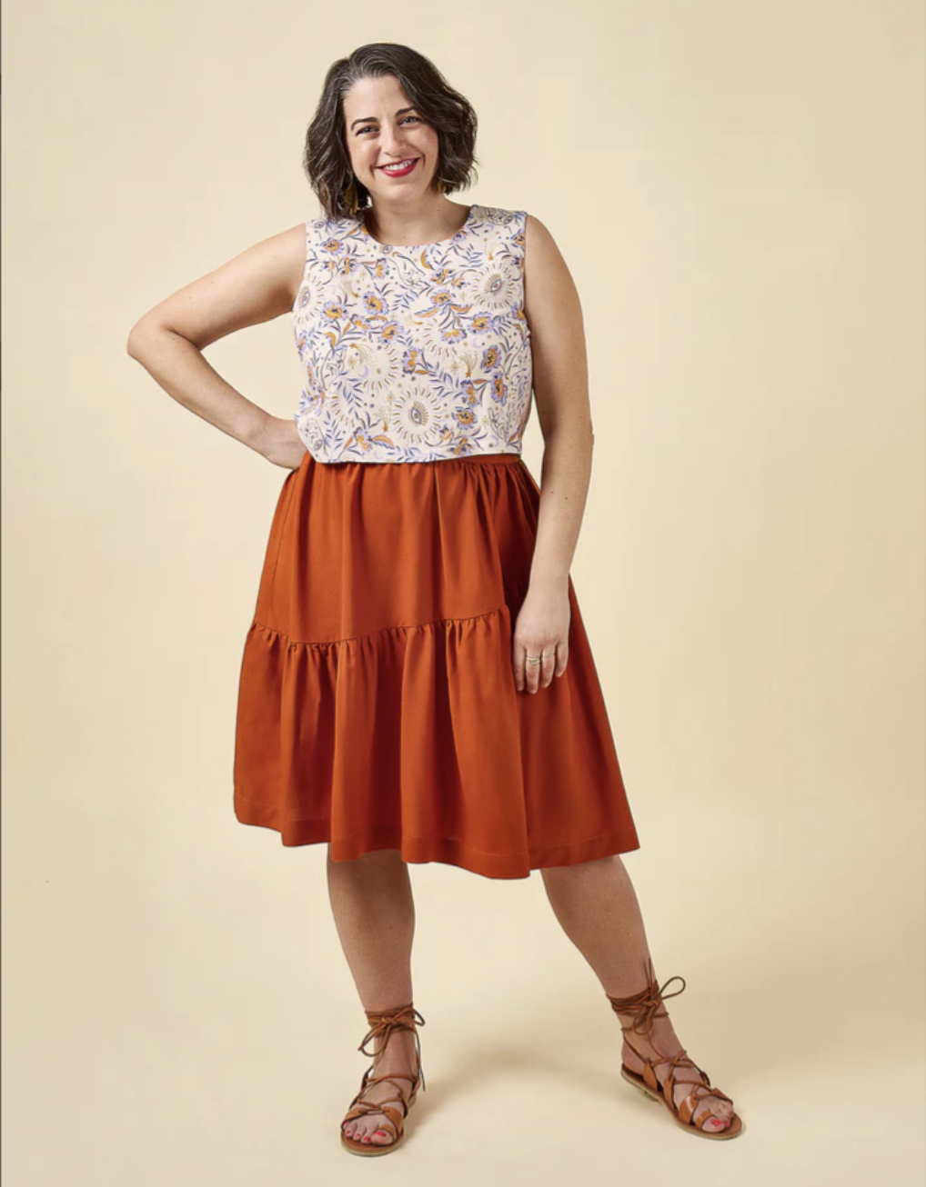 Lori Caldwell Advanced Beginner: Azure Dress, Top & Skirt, Sundays, June 7th, 14th, & 28th, 10am-1pm